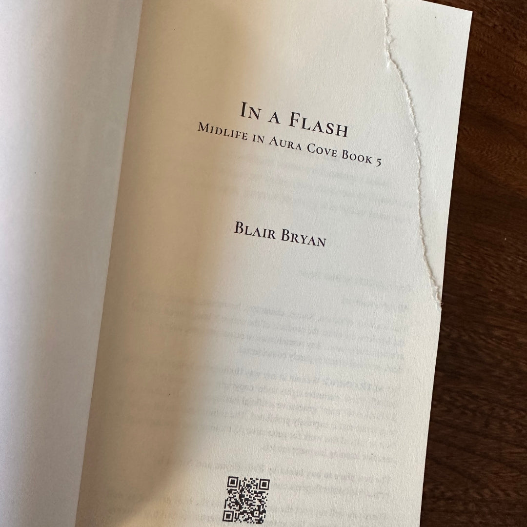 In A Flash: Torn Title Page