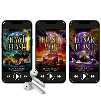 Midlife in Aura Cove Audiobooks 1, 2, 3