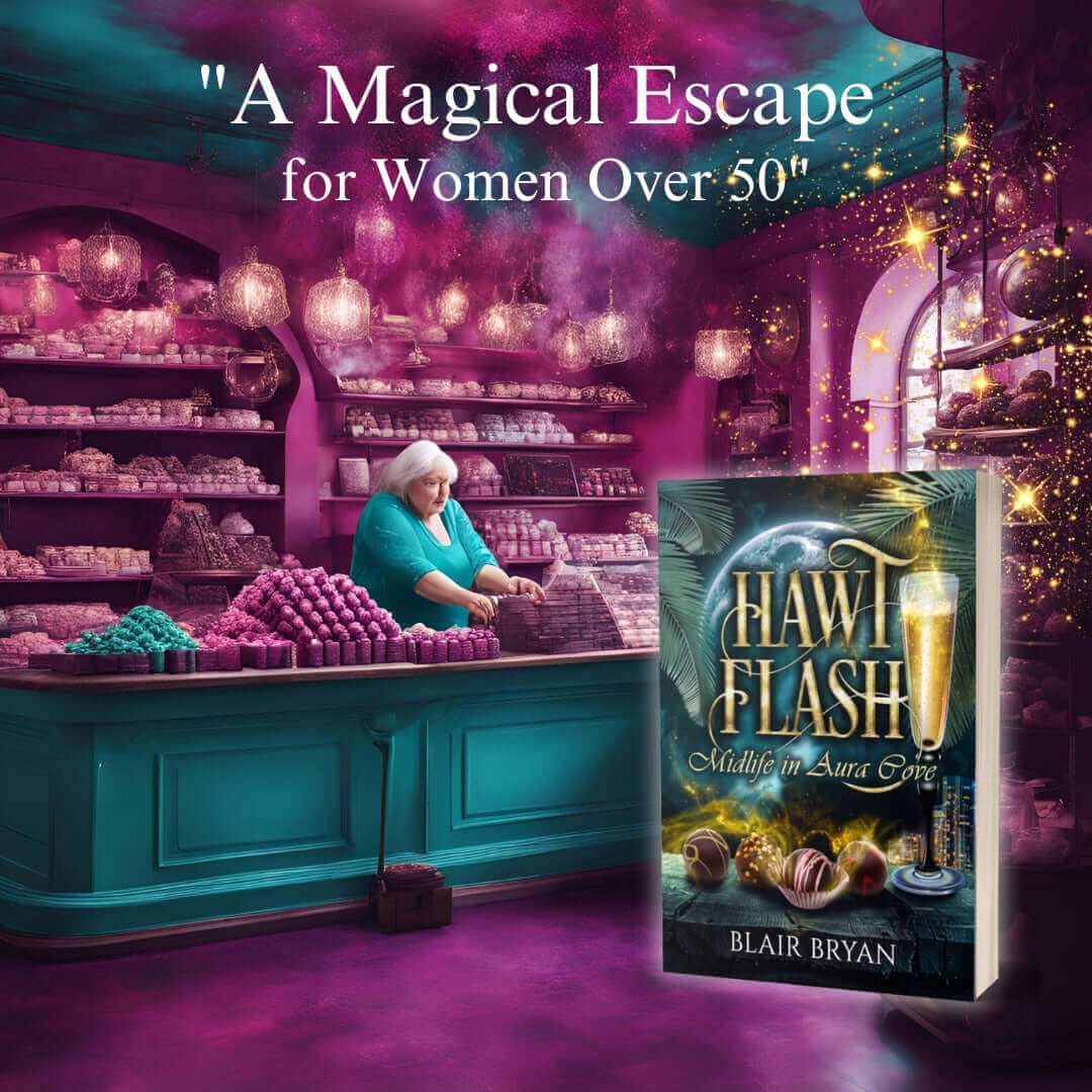 Hawt Flash Paperback with Free E-Book - Best Selling Paranormal Women’s Fiction by Blair Bryan