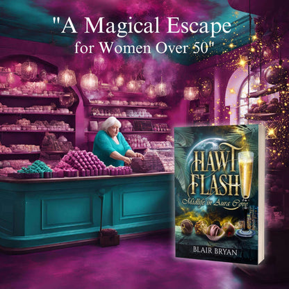 Hawt Flash Paperback with Free E-Book - Best Selling Paranormal Women’s Fiction by Blair Bryan
