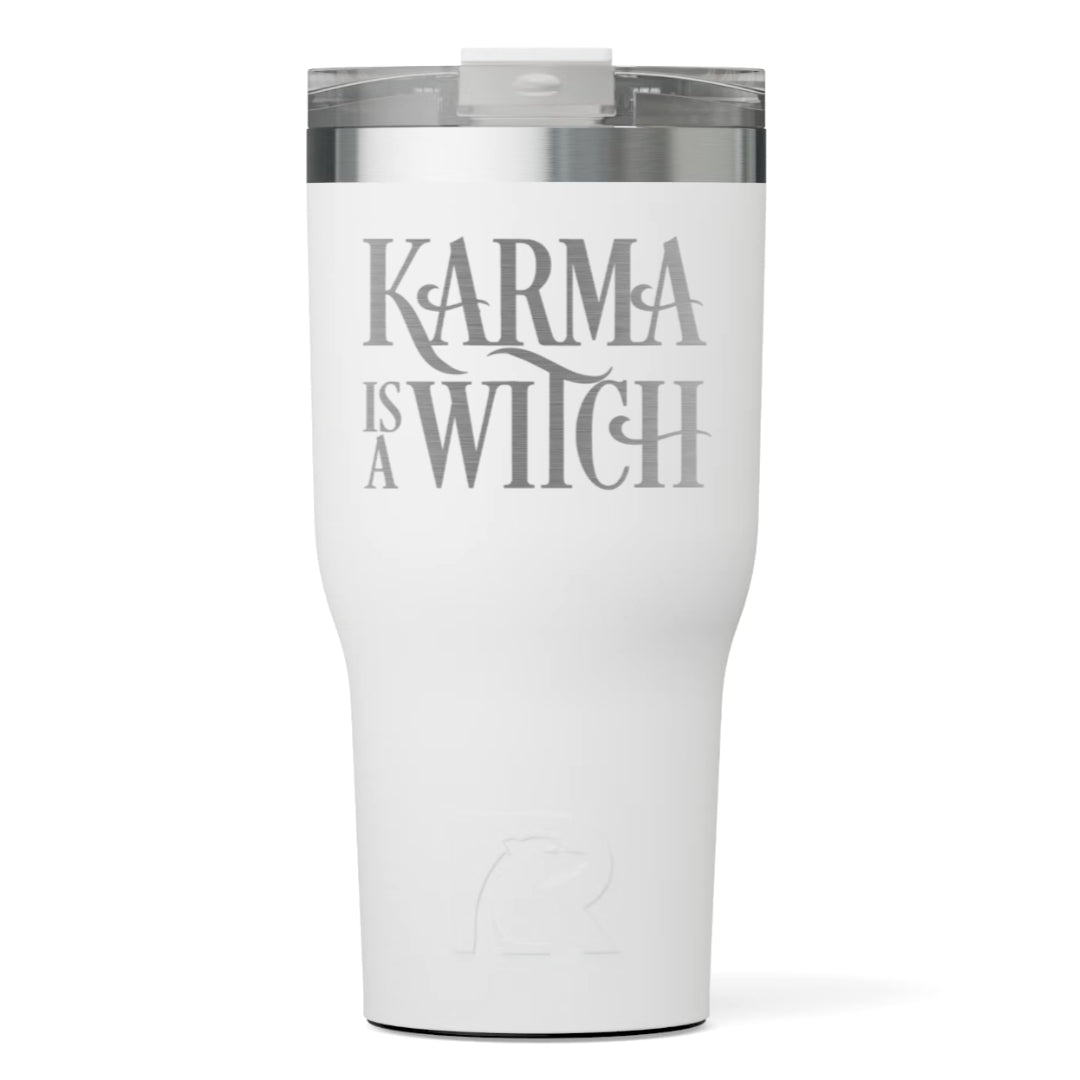 Karma is a Witch 30 oz. RTIC Essential Tumbler