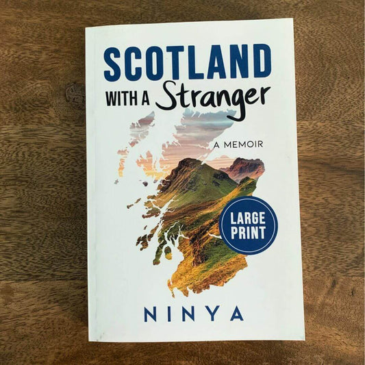 CLOSEOUT Imperfect Scotland with a Stranger Paperback LARGE PRINT