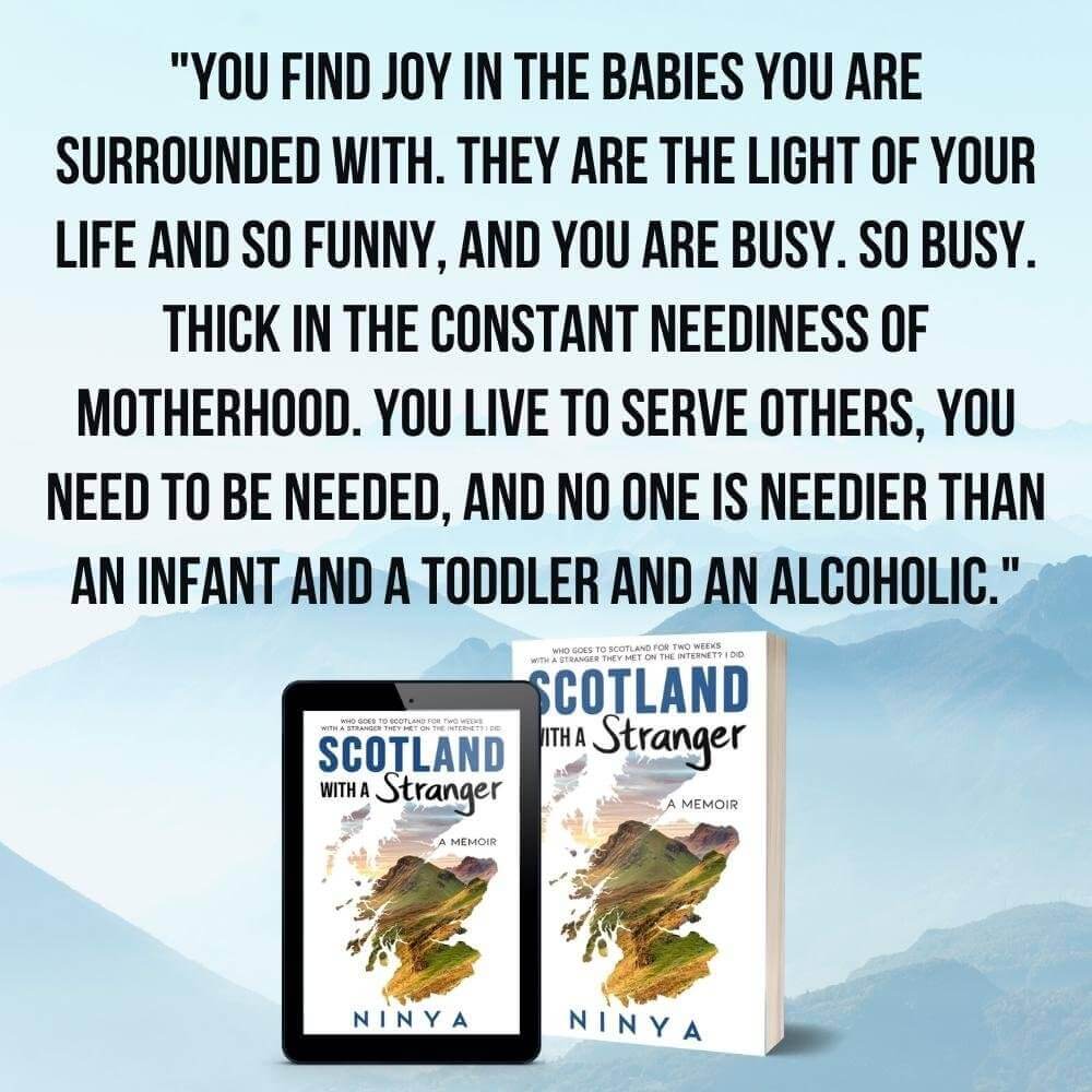 Scotland with a Stranger: A Travel Memoir - Teal Butterfly Press Travel book to Scotland