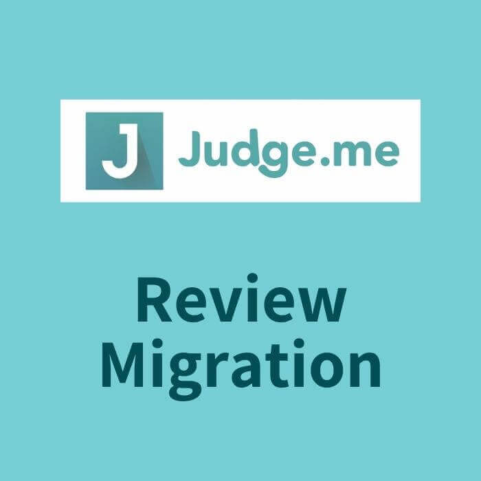 shopify store set up for authors review migration to the judge.me app
